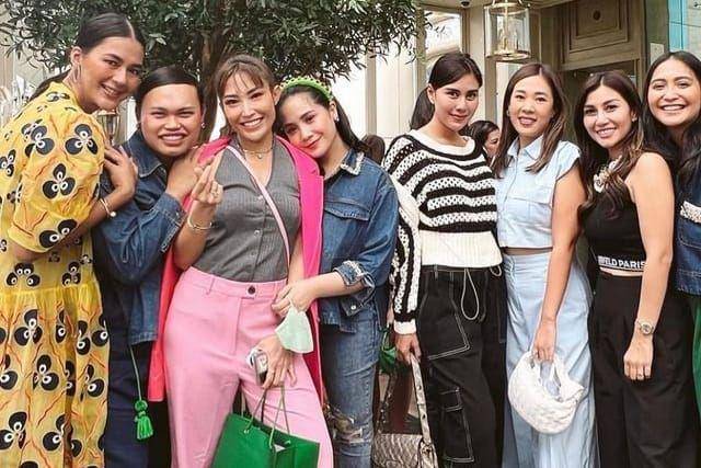 Nagita Slavina dan rekan-rekan artis (instagram.com/mrsayudewi)