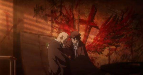Edogawa menemukan Santoka tengah sekarat ( Bones / Bungou Stray Dogs 4 )