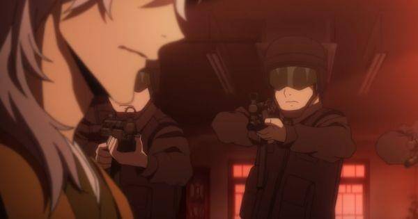 Yukichi Fukuzawa akan ditangkap pihak berwajib ( Dok. Bones / Bungou Stray Dogs 4 )