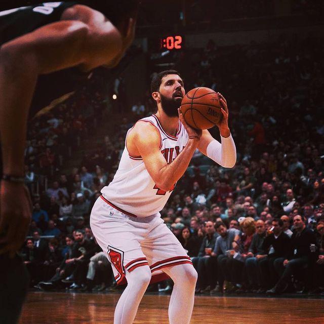 Nikola Mirotic saat berseragam Chicago Bulls. (instagram.com/nikolamirotic33)