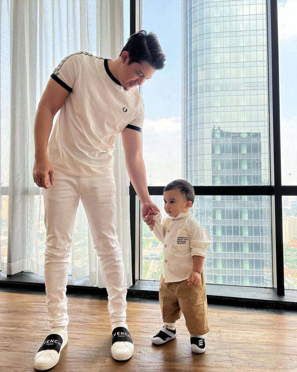 Irwansyah dan Ukkasya Muhammad Syahki (instagram.com/ukkasyahki)