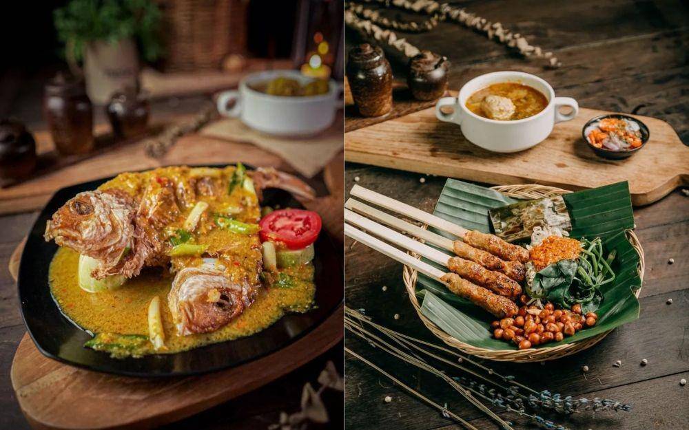 sate lilit dan olahan ikan di Warung Be Pasih (instagram.com/warung_bepasih)