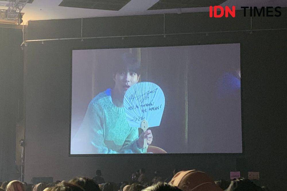 fan meeting Hwang In Youp id Jakarta (IDN Times/Alya Dwi Achyarini)