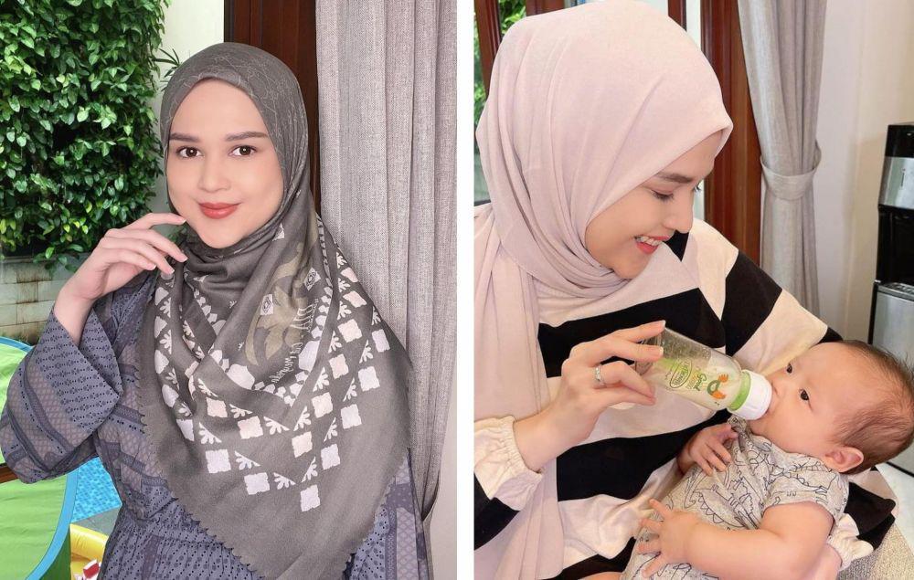 9 Potret Cut Meyriska setelah Melahirkan, Semakin Bahagia dan Menawan!