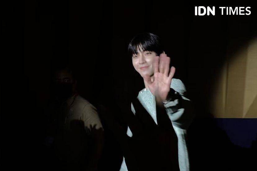 fan meeting Hwang In Youp id Jakarta (IDN Times/Bessedilla)