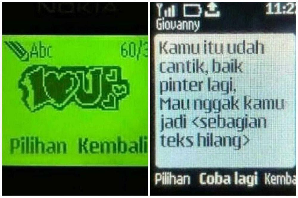 9 Template SMS di Handphone Jadul, Anak 90-an Pasti Ingat!