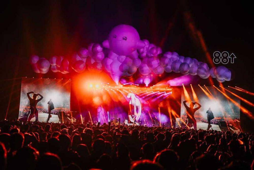 Panggung HITC Los Angeles 2021 (instagram.com/88rising)