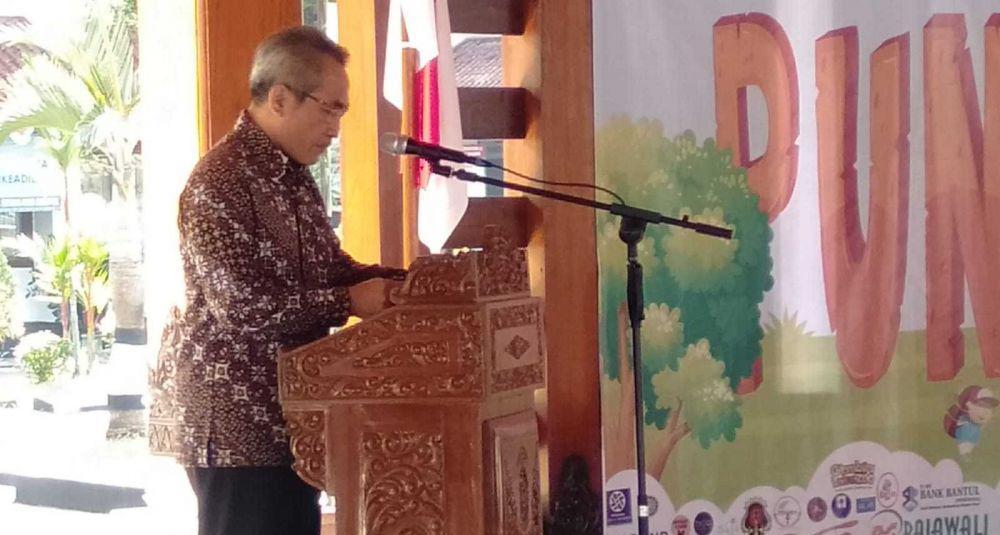 Bupati Bantul Abdul Halim Muslih. (IDN Times/Daruwaskita)