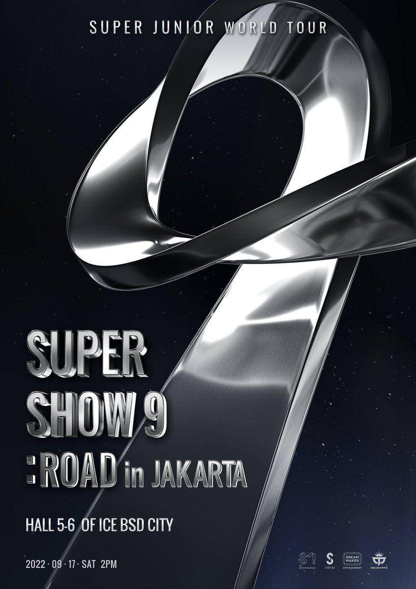 poster tur konser SUPER SHOW 9: ROAD in JAKARTA (twitter.com/mecimapro)