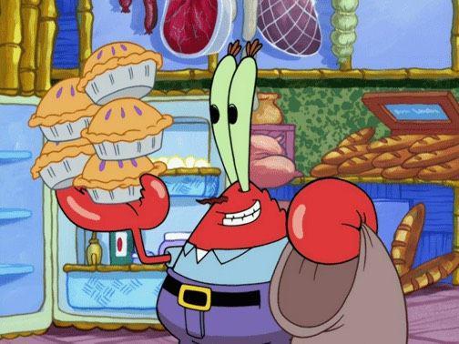 6 Sifat Buruk Tuan Krab di SpongeBob SquarePants, Gak Cuma Pelit