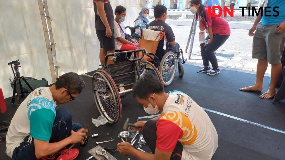 Bengkel Servis Kursi Roda Laris Manis saat ASEAN Para Games 2022