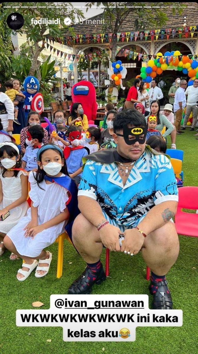 potret ultah ke-4 Darren (instagram.com/fadiljaidi)