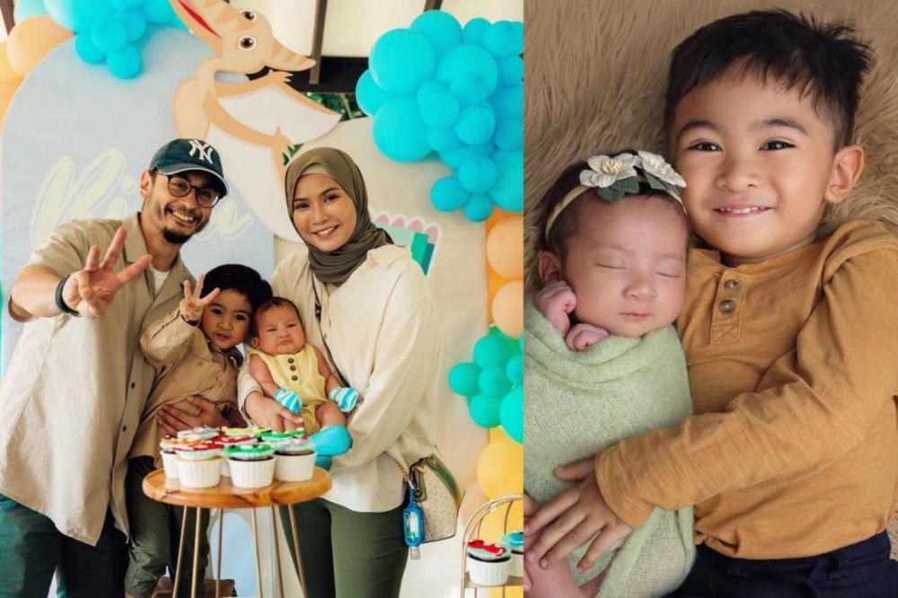 10 Potret Biru, Putra Reuben Elishama yang Baru Genap Usia 3 Tahun