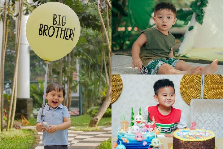 9 Potret Anak Cowok Seleb yang Bakal Punya Adik, Ada Arrasya Bachtiar