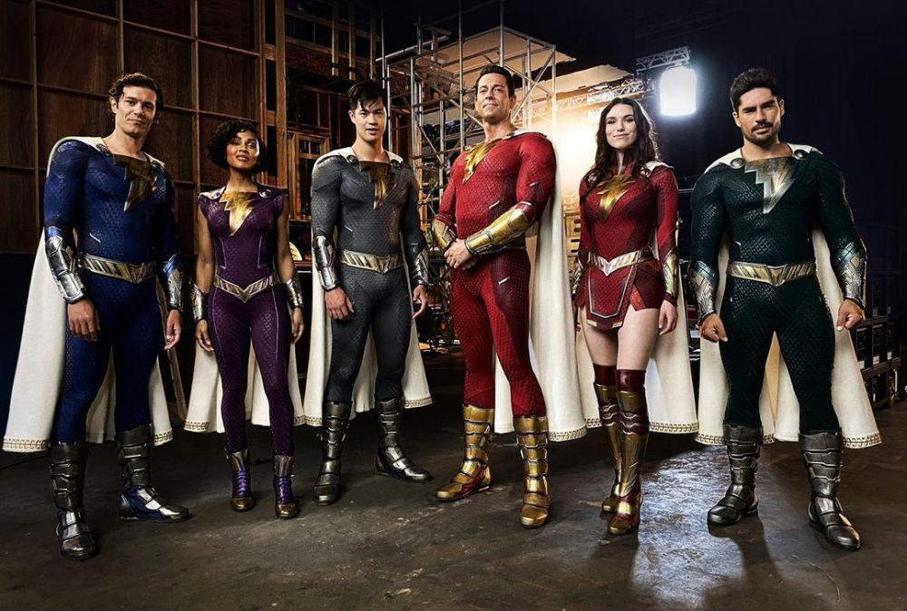 para pemain film Shazam! Fury of the Gods (dok. DC Films/Shazam! Fury of the Gods)