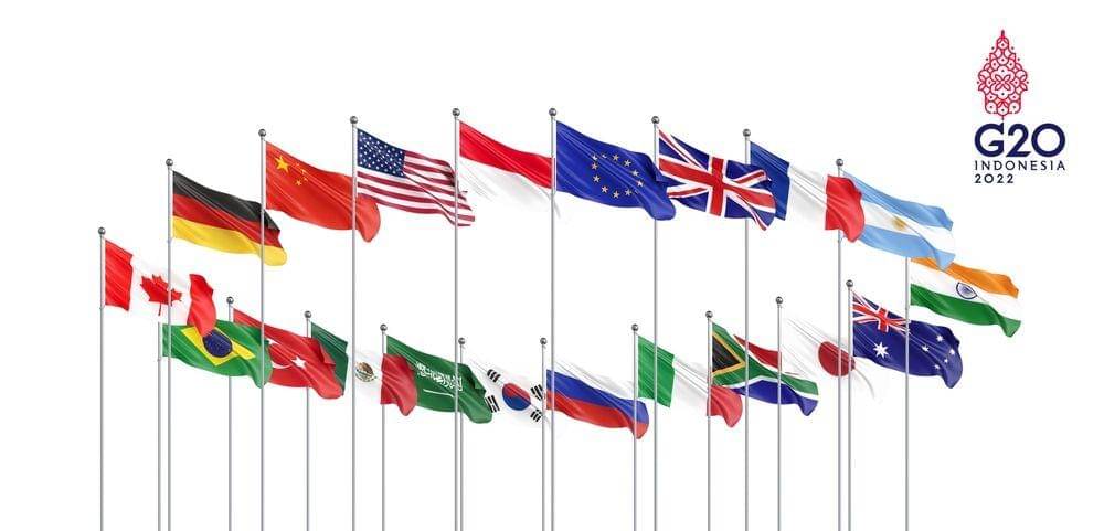 Bendera negara G20 (Shutterstock/J_UK)