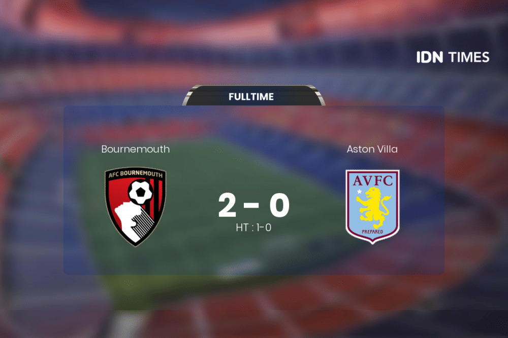 Bournemouth Curi Poin Penuh Atas Aston Villa