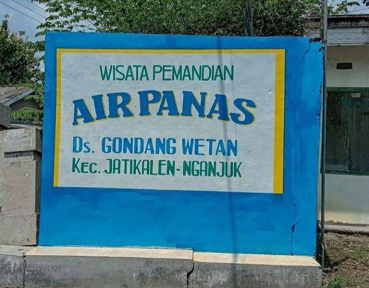 Pemandian Air Panas Banyu Biru. (instagram.com/nganjukdotcom)