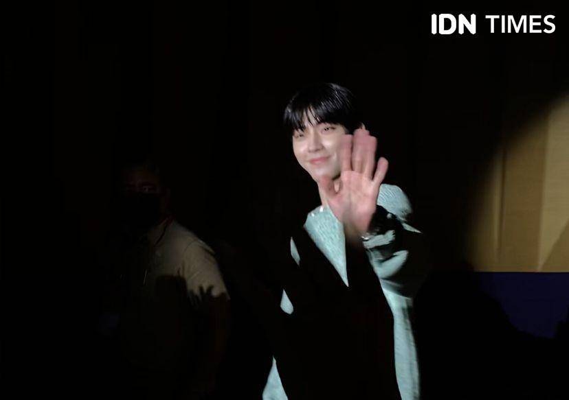 fan meeting Hwang In Youp id Jakarta (IDN Times/Bessedilla)