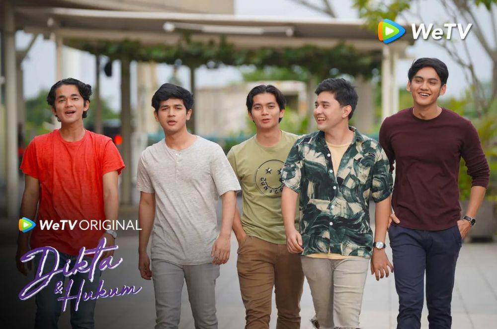 potret anggota Geng Kapan Ngopi dalam series 'Dikta dan Hukum' (instagram.com/diktadanhukum_series)