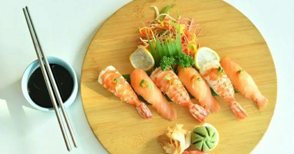 ebi nigiri (instagram.com/novotelahmedabad)