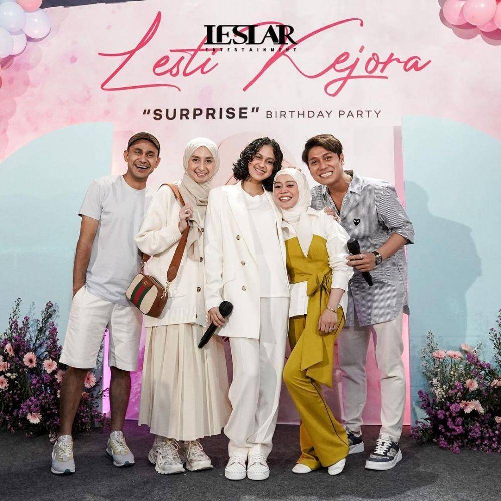 Artis di ulangtahun Lesti Kejora. (instagram.com/leslar_entertainment)