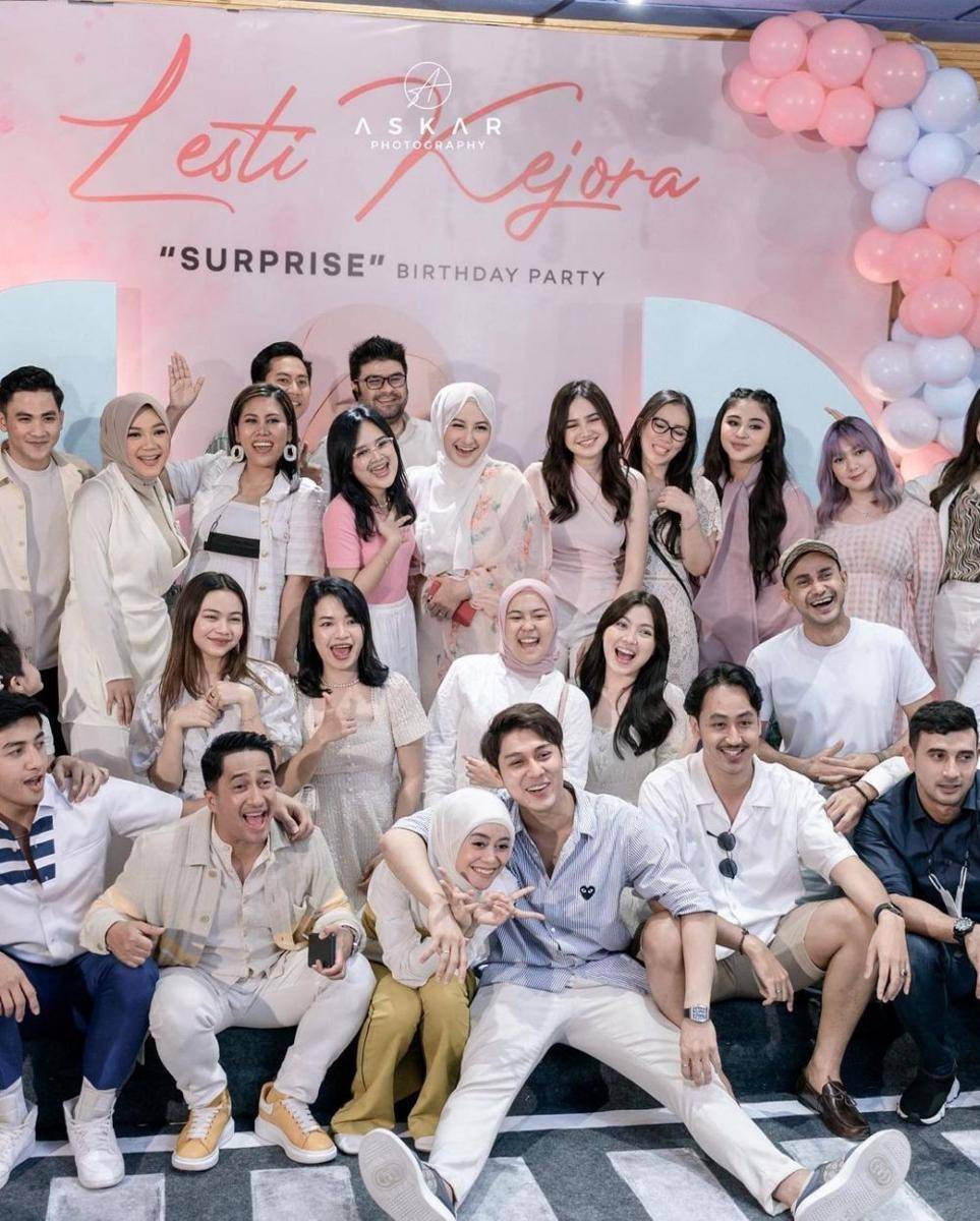 Tamu artis di ulang tahun Lesti Kejora (instagram.com/askar_photography)