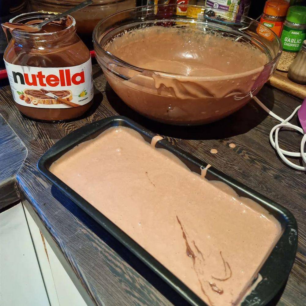 ilustrasi es krim Nutella (instagram.com/fleurlur)