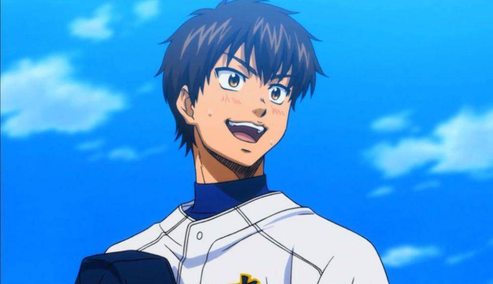 Sawamura Eijun (dok. Madhouse/Diamond no Ace)