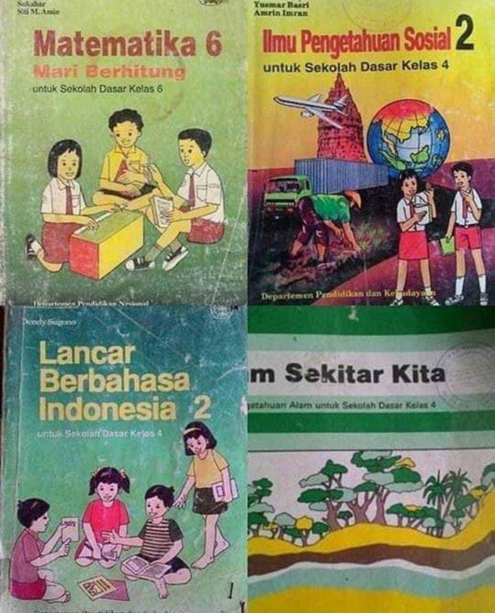 momen sekolah anak jadul (instagram.com/anak90anpastitau)