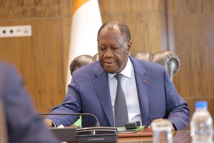 Presiden Pantai Gading, Alassane Ouattara. (Twitter.com/Alassane Ouattara)