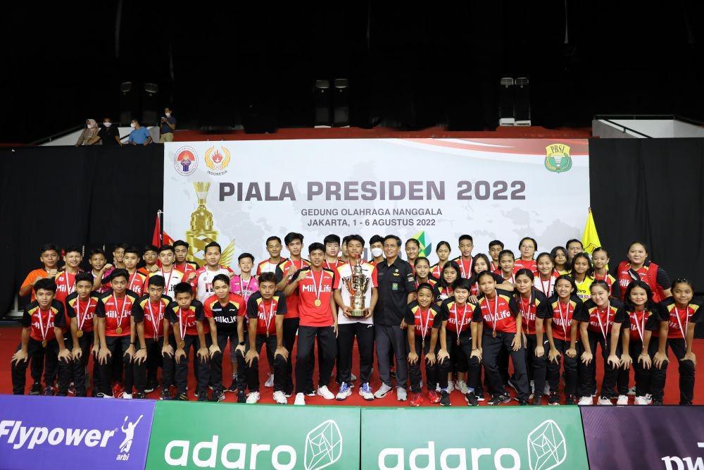 Ketika Atlet PB Djarum Borong Gelar Juara Piala Presiden 2022