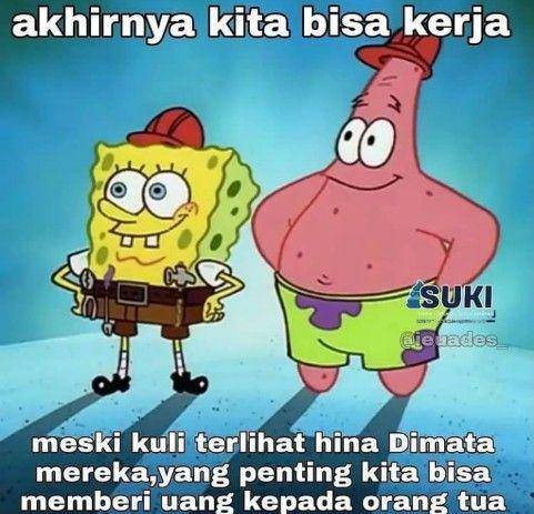 meme pesan untuk tidak menghina pekerjaan (instagram.com/meme.indonesia.asli)
