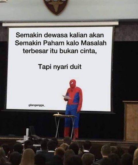 meme pesan untuk tidak terlena akan cinta (instagram.com/meme.indonesia.asli)