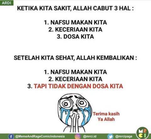 meme pesan untuk selalu berbuat kebaikan (instagram.com/meme.indonesia.asli)