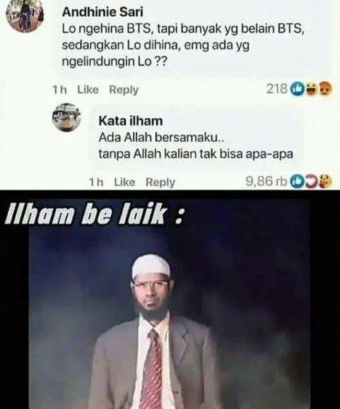 meme pesan untuk yakin dan percaya bahwa Tuhan selalu bersama kita (instagram.com/meme.indonesia.asli)