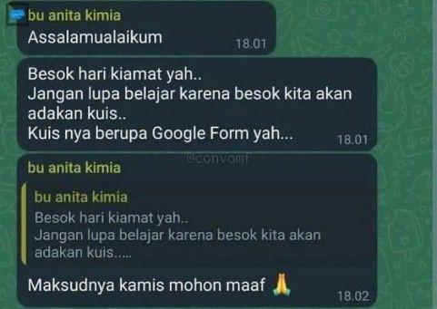 meme pesan guru salah ketik (instagram.com/insanpendidikan.id)