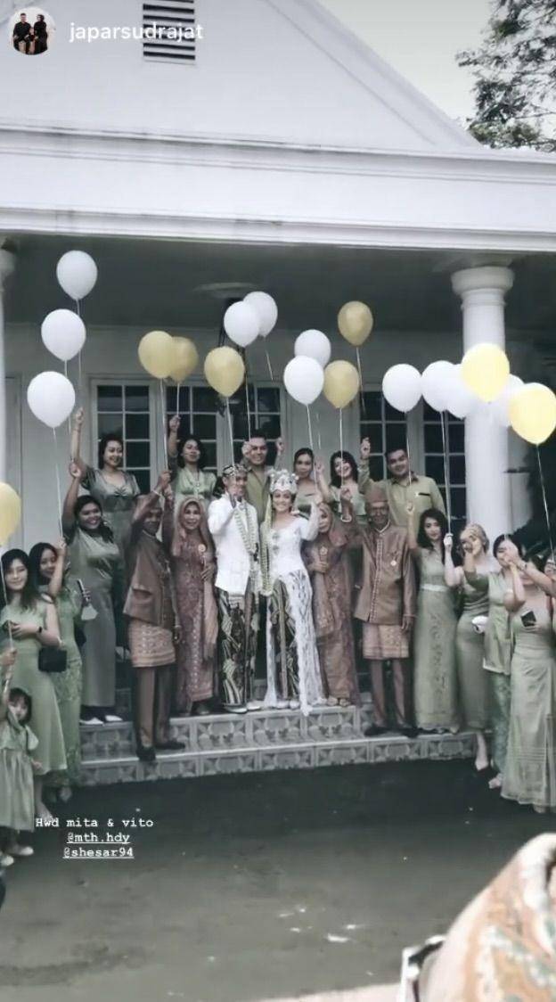 Shesar Hiren Rhustavito dan Mitha Hardiyanti (instagram.com/shesar94)