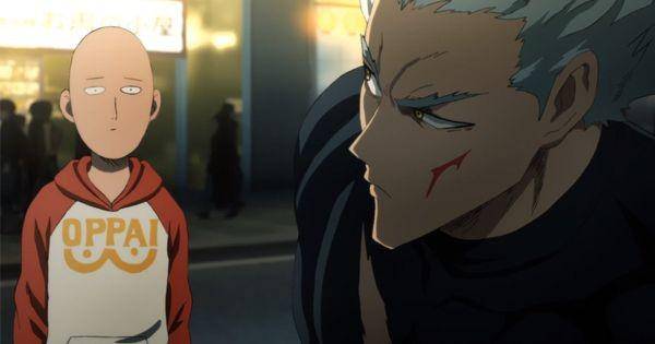 Saitama bertemu Garou saat membeli wig ( Dok. J.C Staff / One Punch Man 2 )