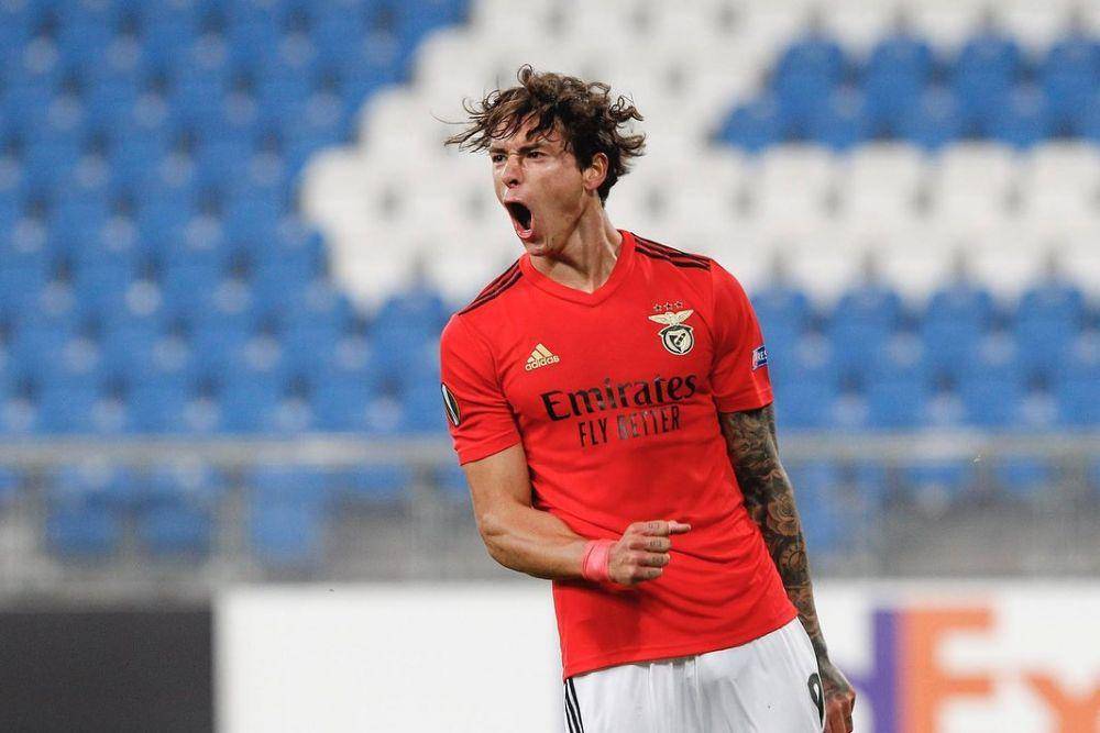 Darwin Nunez cetak hattrick untuk Benfica dalam laga debutnya di Liga Europa, (22/10/2020). (instagram.com/darwin_n9)