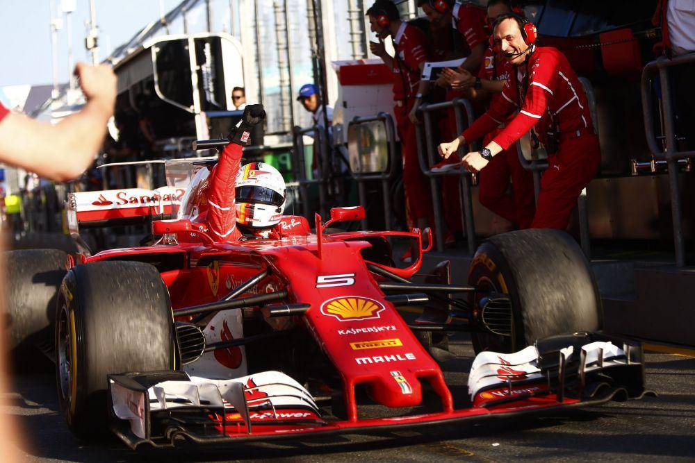 Sebastian Vettel menjuarai GP Australia 2018 (twitter.com/F1)