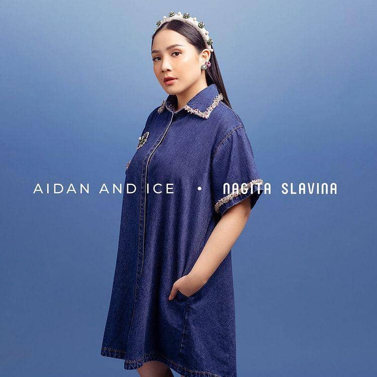 Nagita Slavina pakai bando (instagram.com/nagitaslavina.co)