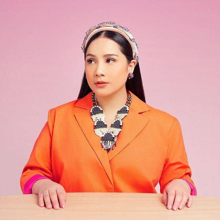 Nagita Slavina pakai bando (instagram.com/aidanandice)