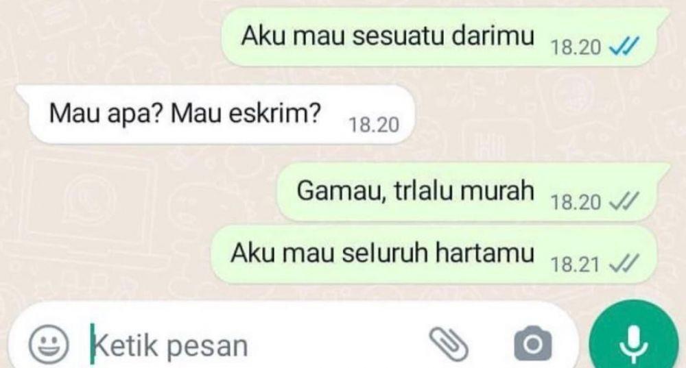chat minta kado (instagram.com/wkwkland_real)