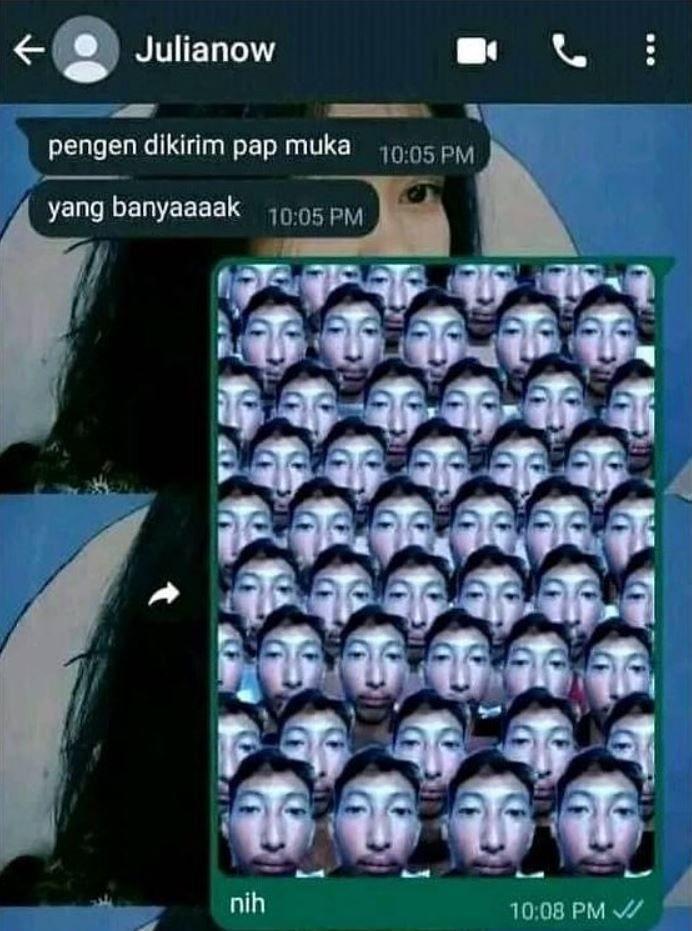chat minta kado (instagram.com/onecak)