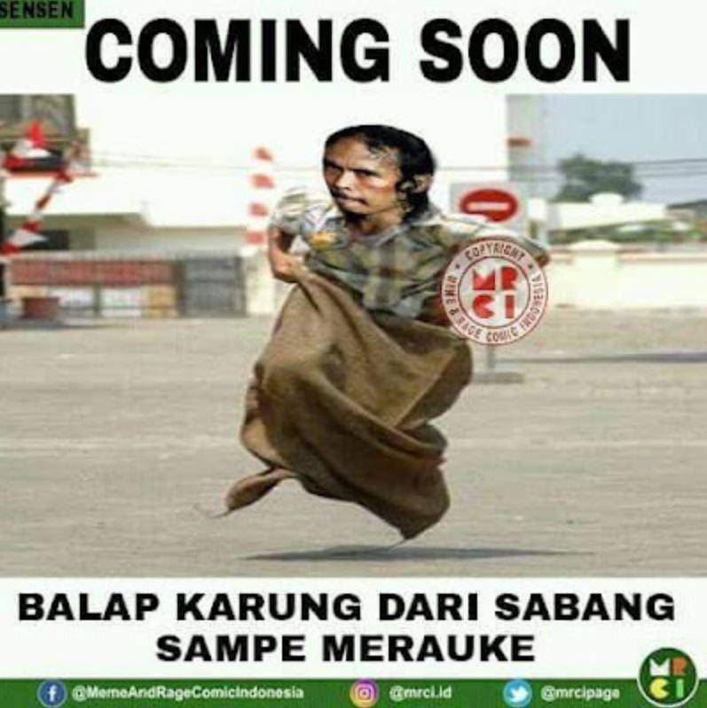meme lomba 17 Agustus (instagram.com/mrci.id)