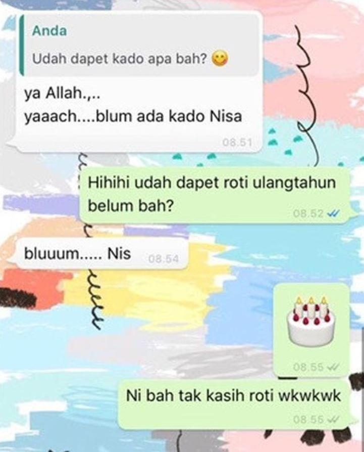 chat minta kado (instagram.com/recehqq.id)