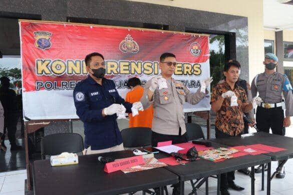 Polres PPU Amankan Narkoba yang Disembunyikan dalam Jok Sepeda Motor