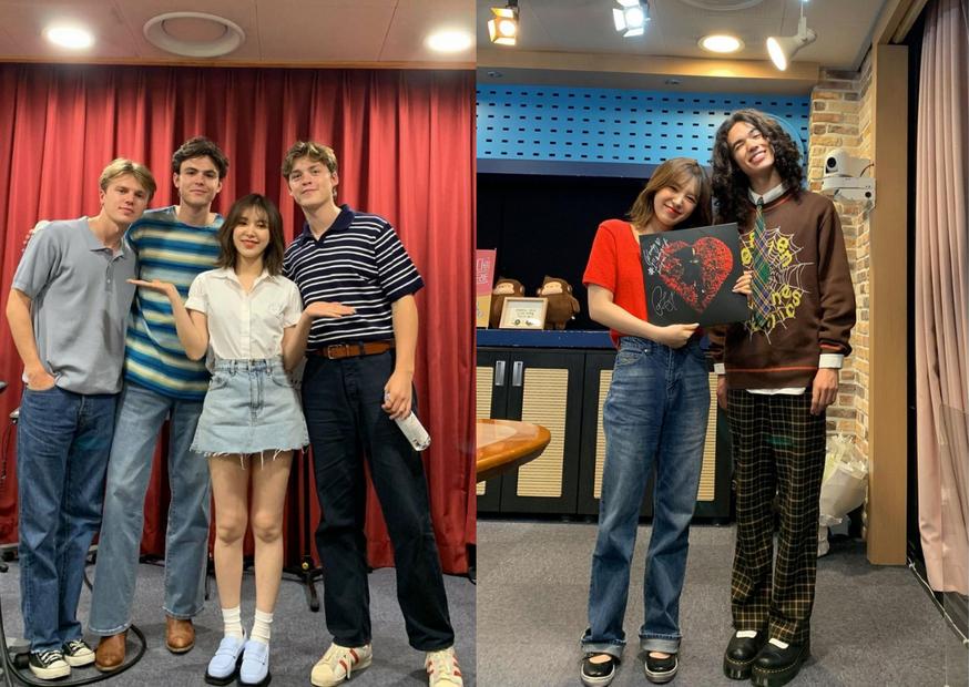 9 Momen Wendy Red Velvet dengan New Hope Club dan Conan Gray