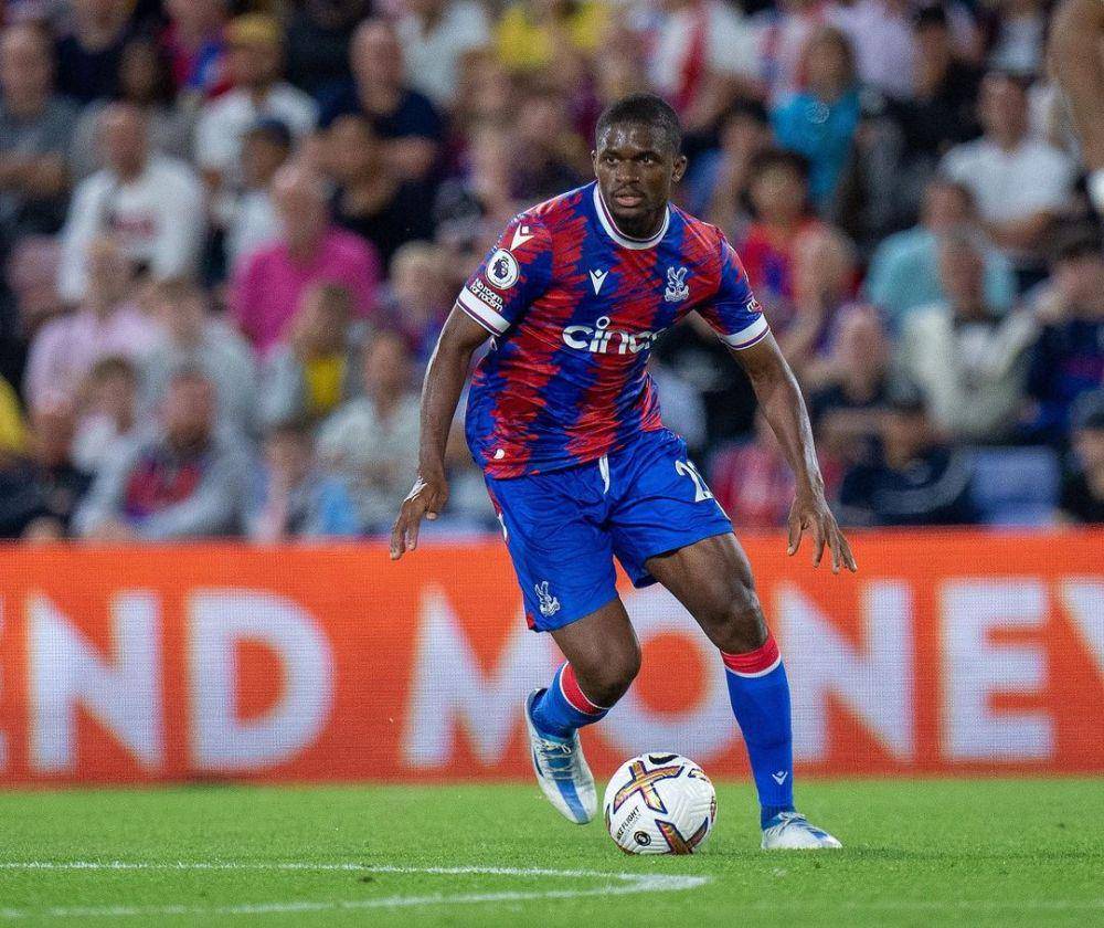 Cheick Doucoure bermain bersama Crystal Palace. (instagram.com/cheick.doucoure20)